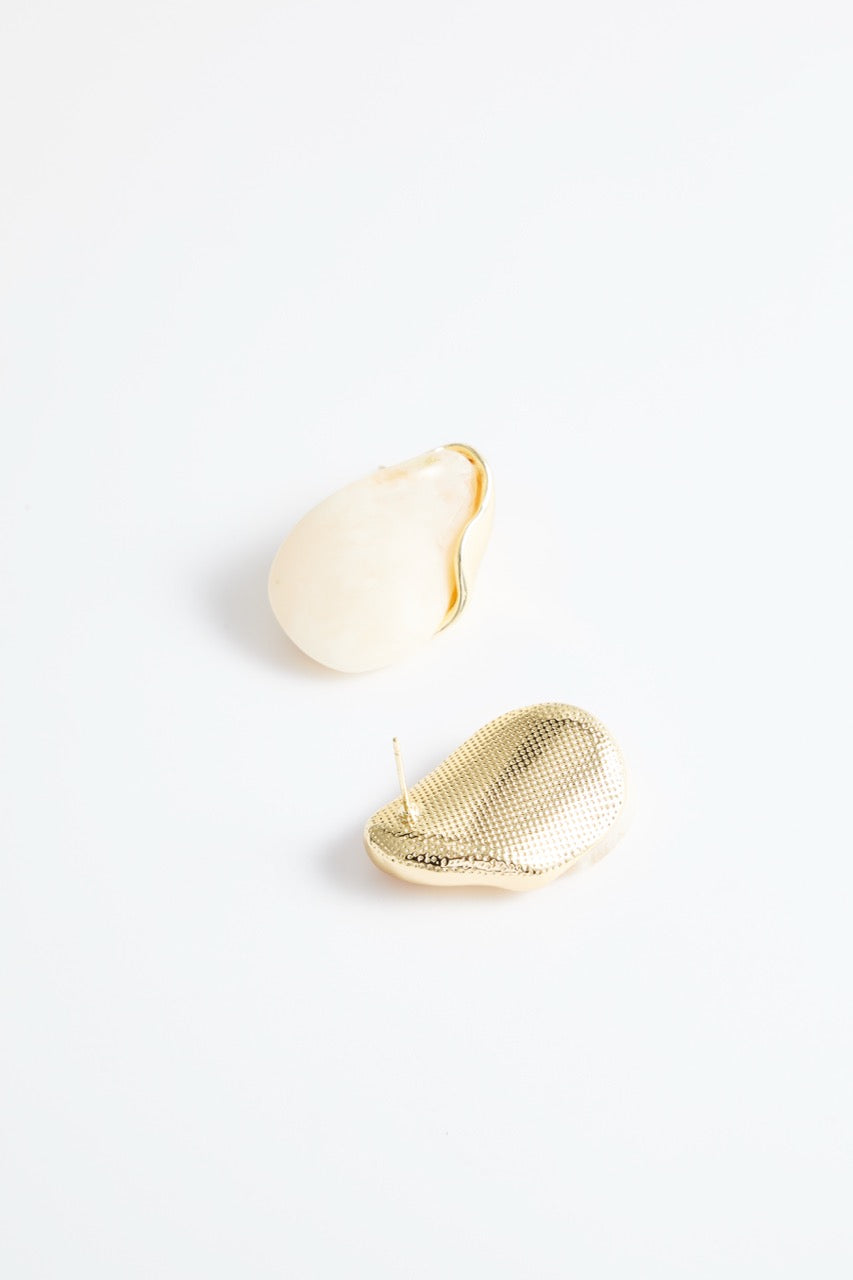 Teardrop Stud Earrings