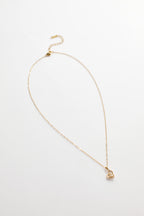 Gold-Plated Necklace with Pearls in Heart Shaped Shell Design for Women