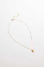 Gold-Plated Single Flower Pendant necklace for Women