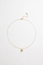 Gold-Plated Single Flower Pendant necklace for Women