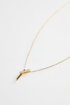 Gold-Plated fancy "Y" Necklace for Women