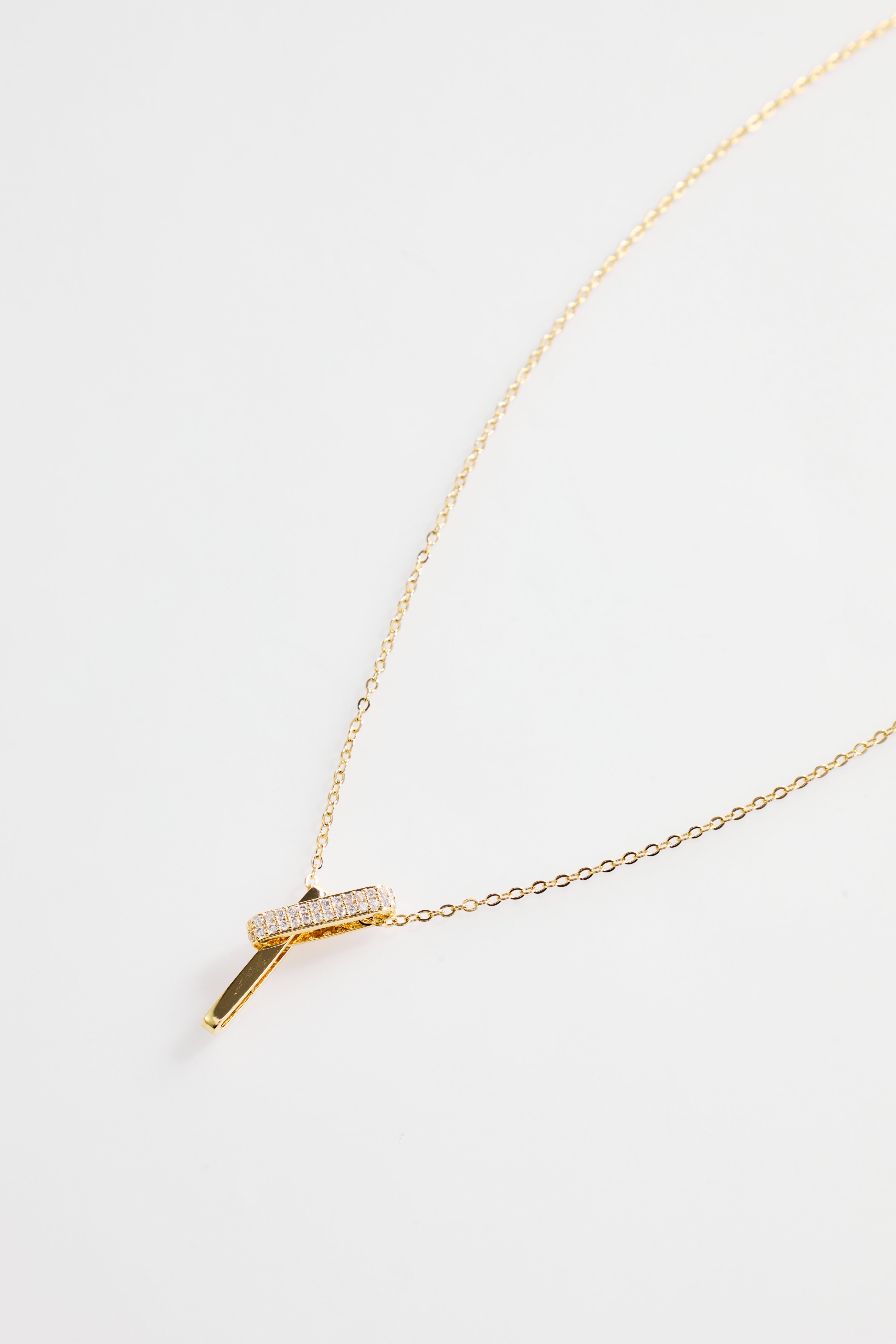 Gold-Plated fancy "Y" Necklace for Women