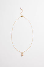 Gold-Plated Clover CZ Necklace & Earrings Set for Women