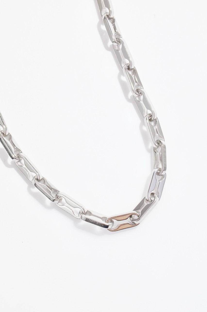 Sterling silver paperclip chain for Men
