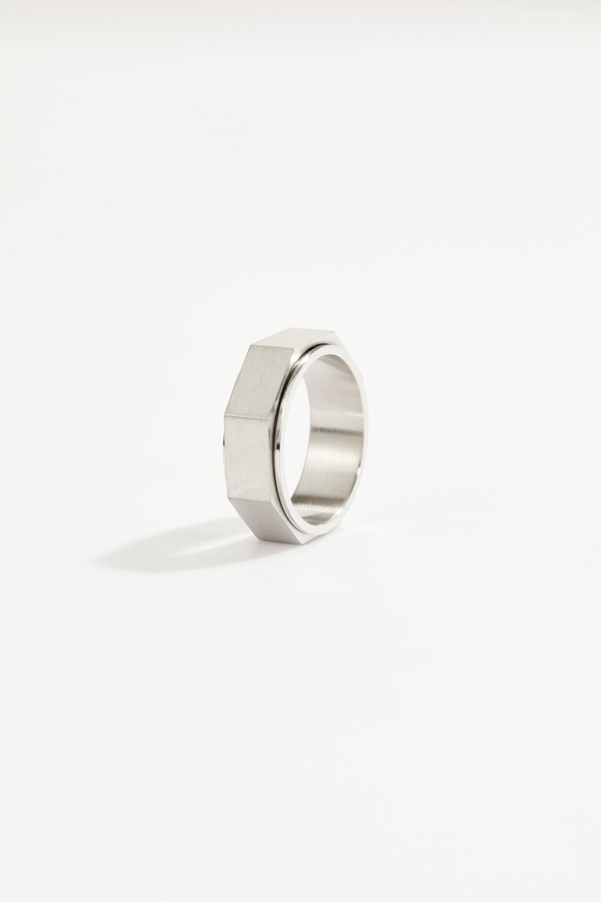 Hexagon ring for Men