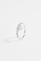 Minimalist Crown CZ Ring for Women