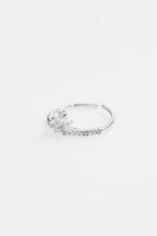 Minimalist Crown CZ Ring for Women